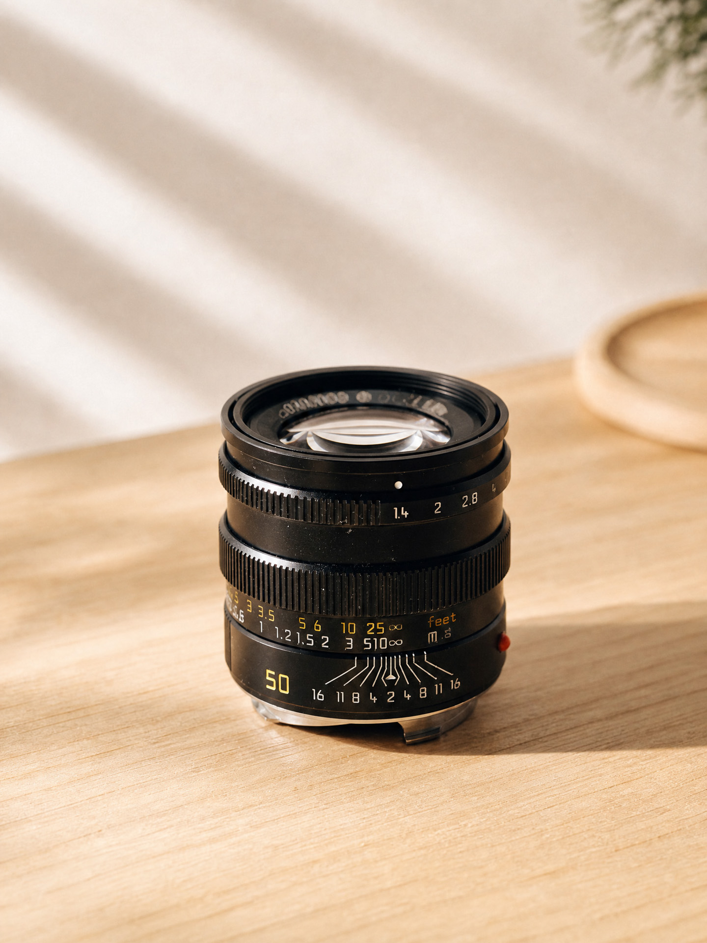 曼德勒 Mandler 50mm F1.4 Pre-A | 黑色,銅版(銀色)